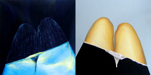 Eros diptych. 2005